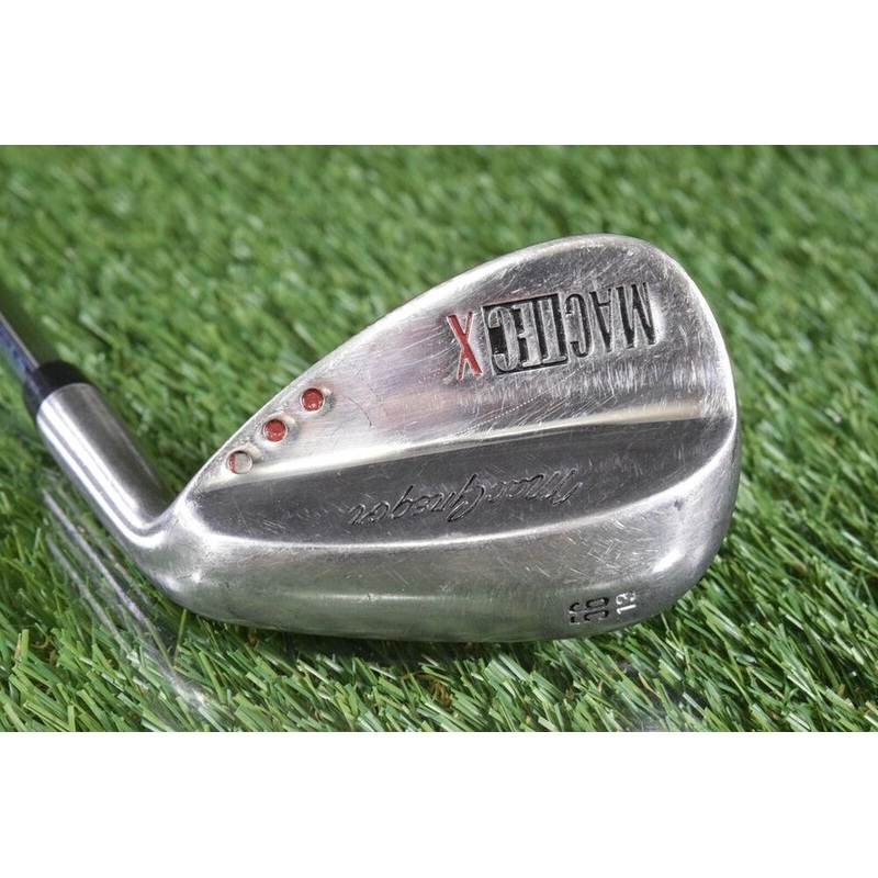 MACGREGOR MAC TEC X 56 13 SAND WEDGE S EIGHT STEEL WEDGE FLEX STEEL SHAFT