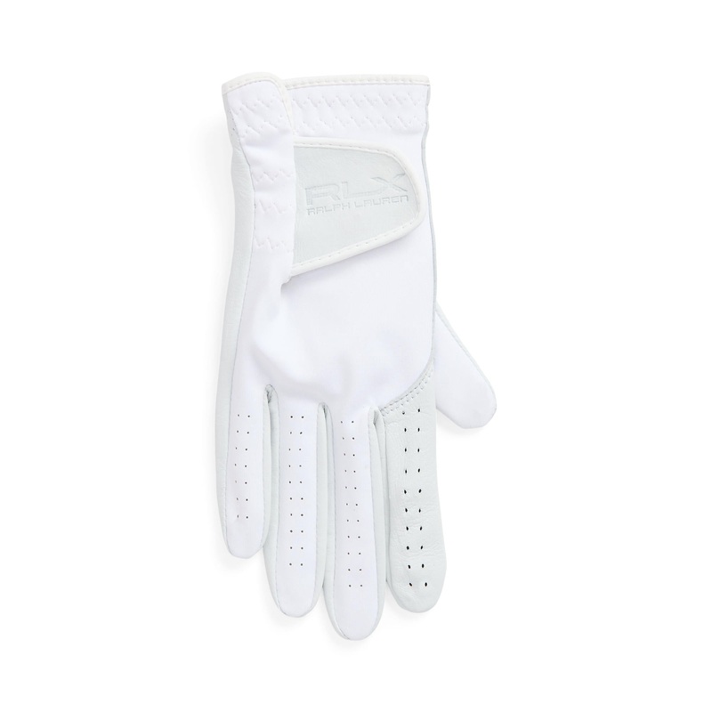 RLX Ralph Lauren Women’s Performance Mesh Golf Glove Right – Ceramic White