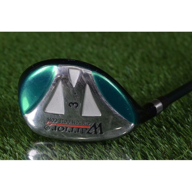 WARRIOR CUSTOM GOLF LEFT HANDED 19 3 HYBRID W/ WARRIOR TOUR REGULAR FLEX SHAFT