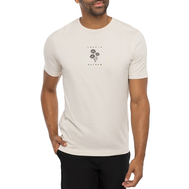 Travis Mathew Hidden Purpose Golf Tee – Moonbeam