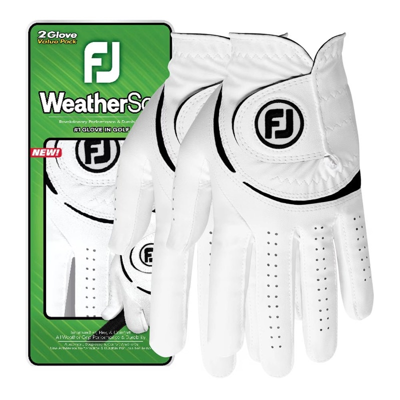 FootJoy Men’s WeatherSof Glove – 2 Pack