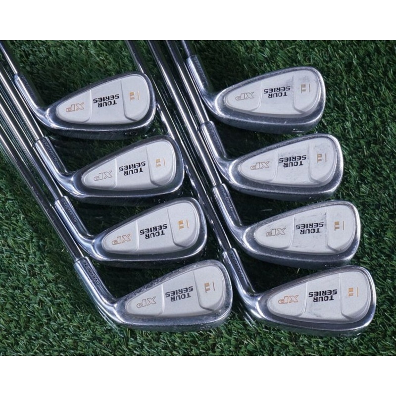 TOUR SERIES XP F1 MENS CAVITY BACK OVERSIZE IRONS SET 3-PW REGULAR FLEX SHAFTS