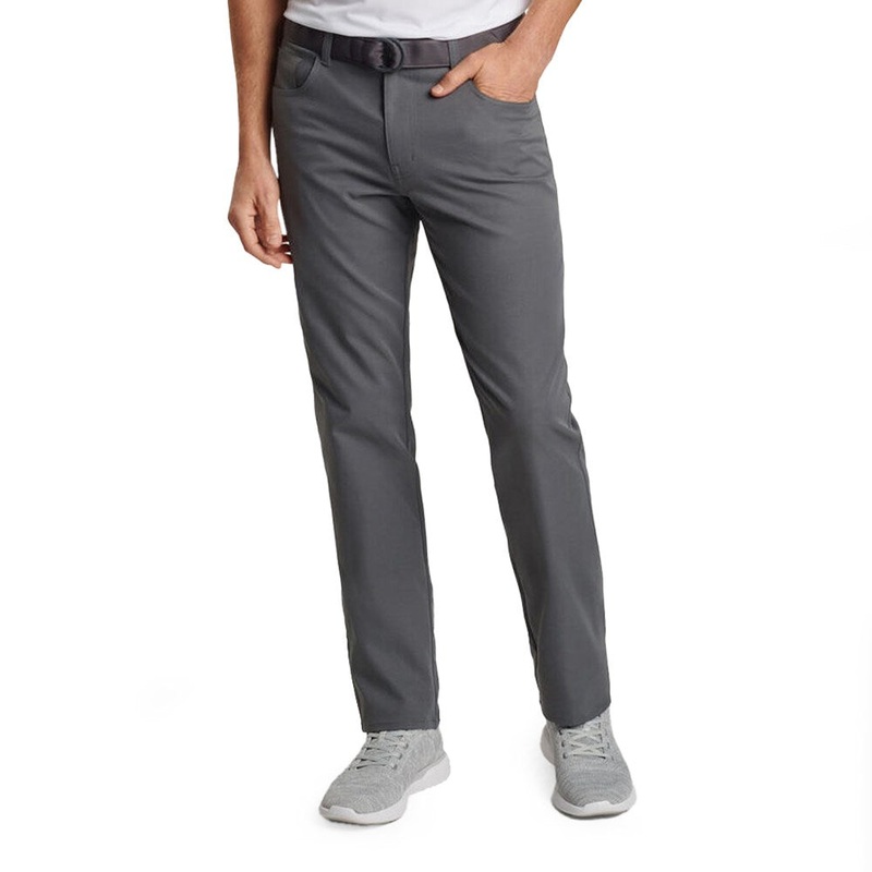Peter Millar Performance 5 Pocket Golf Pants – Gale Grey