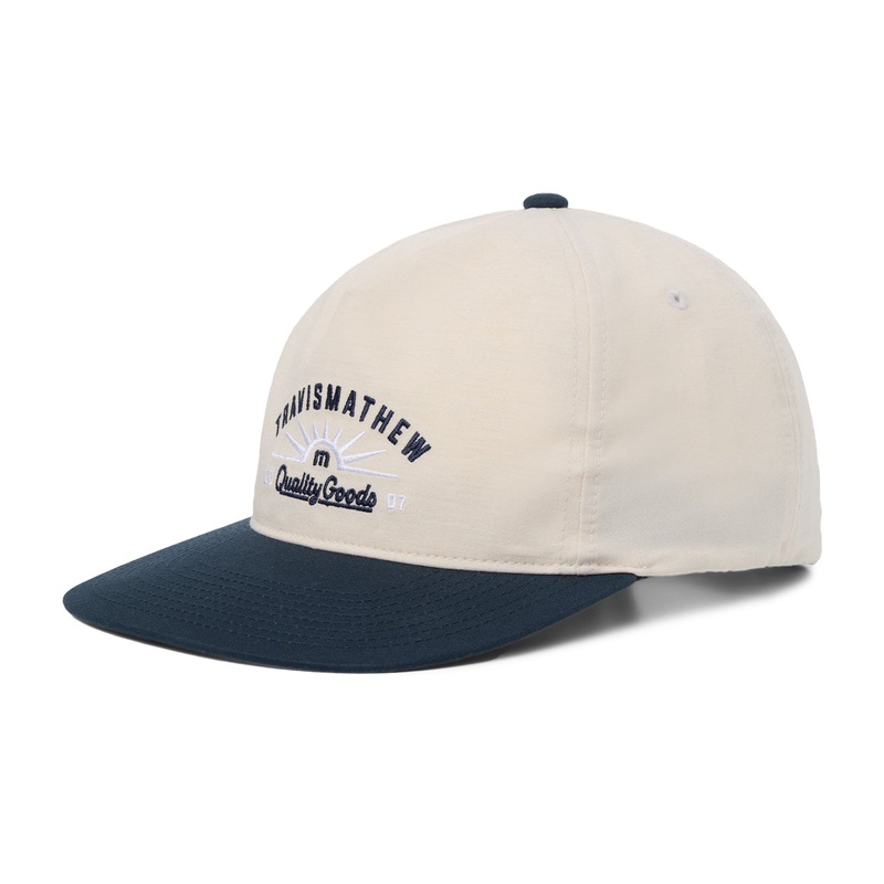 Travis Mathew Resort Trip Snapback Cap – Birch