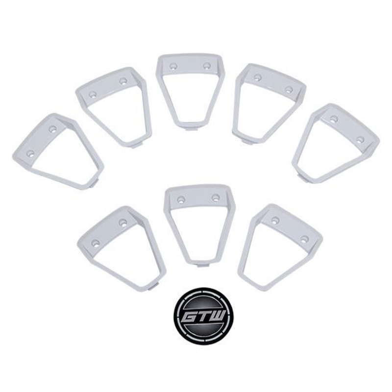 GTW nemesis White Wheel Inserts – 12 Inch