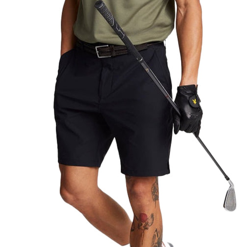 Lyle & Scott Airlight Tech Golf Shorts – Jet Black