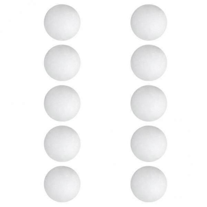 3×10 Pieces EVA Foam Golf Swing Exercises Practice Training Balls White