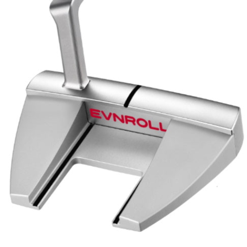 Evnroll EV5.2 Satin Short Plumber Mallet Putter 35 Right Hand TourTac Grip