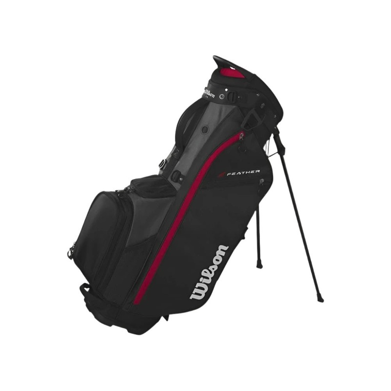 Wilson Feather Stand Bag|Black/Grey/Red|Black/Grey/White|Navy/White