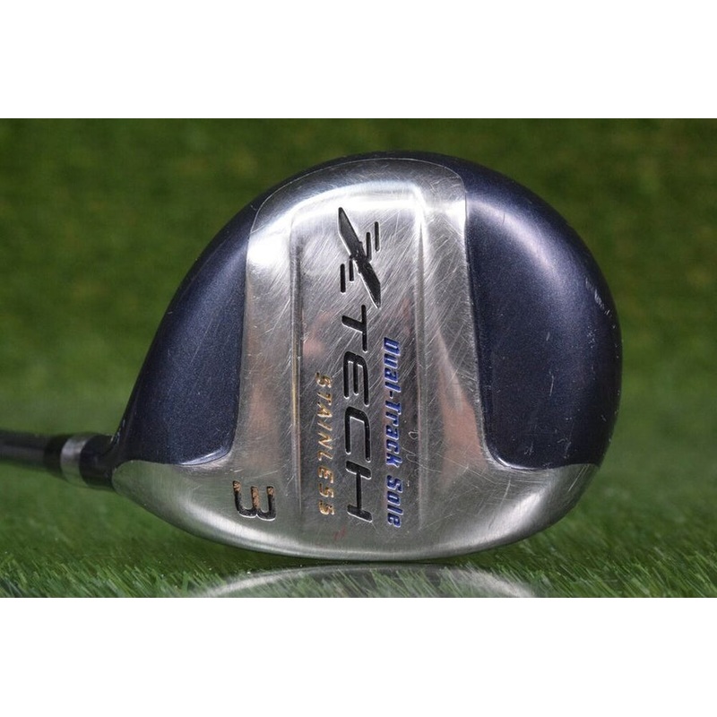 X TECH DUAL-TRACK SOLE 3 WOOD W/ TOUR CONTROL EASY FLEX GRAPHITE SHAFT