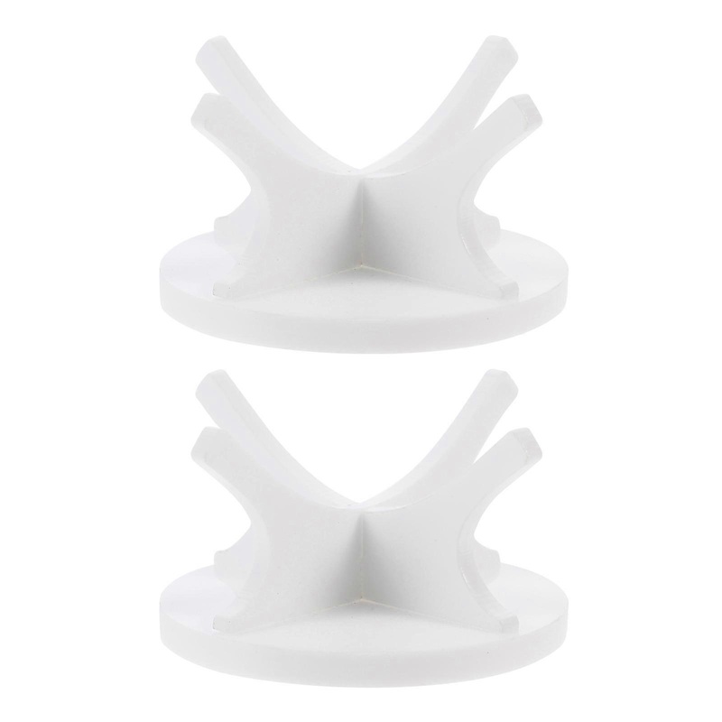 Baseball Display Holder Acrylic Golf Balls Sports Enthusiasts 2Pcs