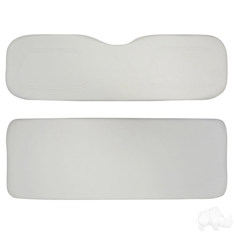 RHOX Rhino Cushion Set, White, Club Car DS PN# SEAT-021W