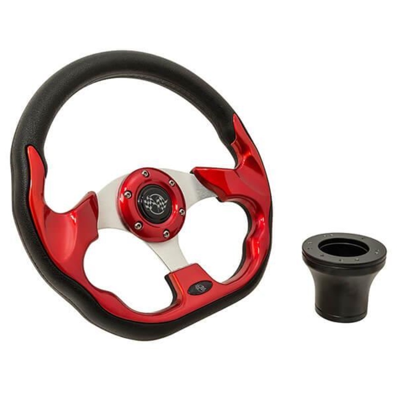 Yamaha Racer Red Steering Wheel (G16-Drive2) PN# 06-100