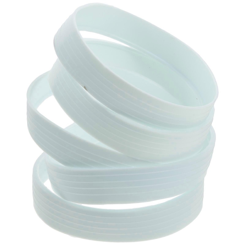 5pcs Hole Cup Rings Simple Round Practical Protective Hole Cup Rings for Outdoor (White)