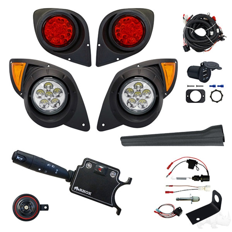 Build Your Own LED Factory Light Kit, Yamaha Drive 07-16 (Deluxe Brake Switch Kit) PN# LGT-607LT3B12