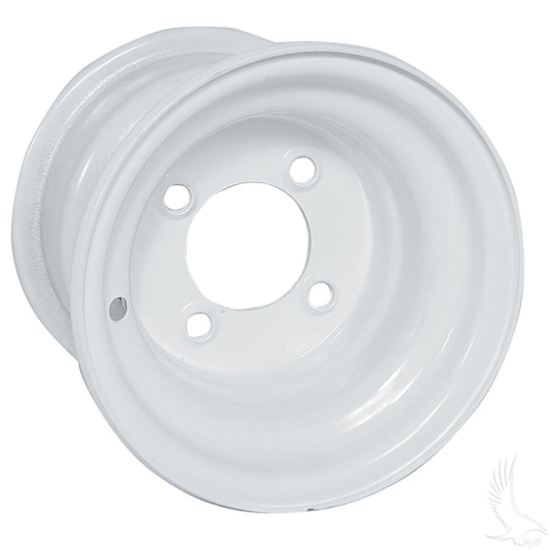 Steel, White, 8×7 Standard