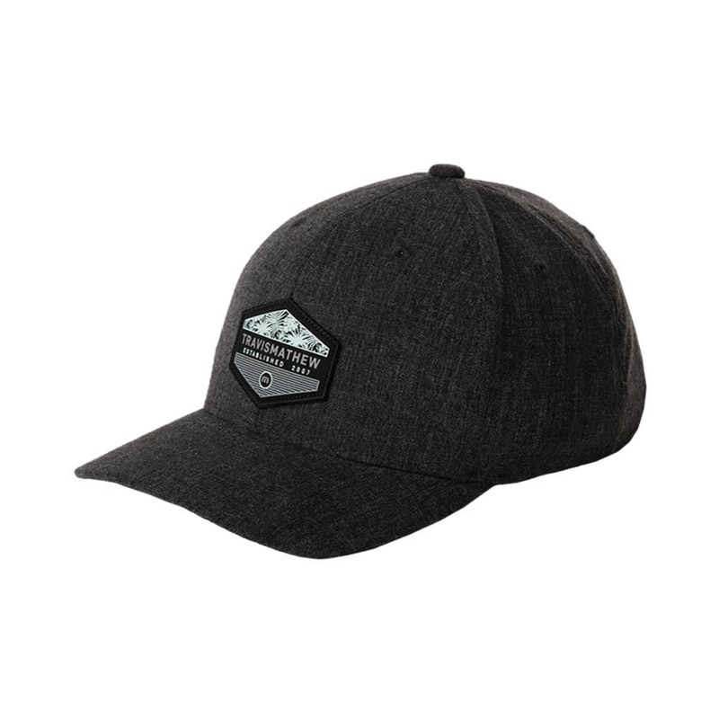 Travis Mathew Sawing Logs Hat|Heather Black