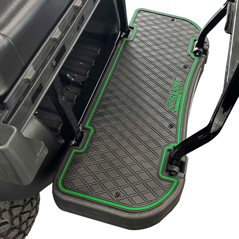 Xtreme Floor Mats for MadJax Genesis 250/300 Rear Seat Kits  Black/Lime Green PN# 03-217