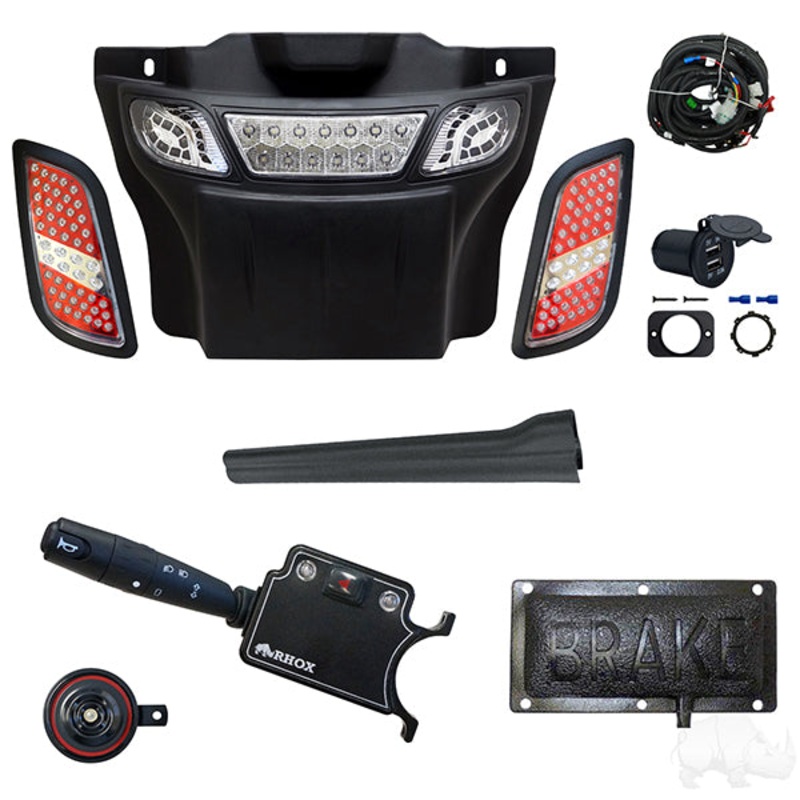 Build Your Own LED Light Bar Kit, E-Z-Go RXV 08-15 (Deluxe, Pedal Mount) PN# LGT-311LT3B1