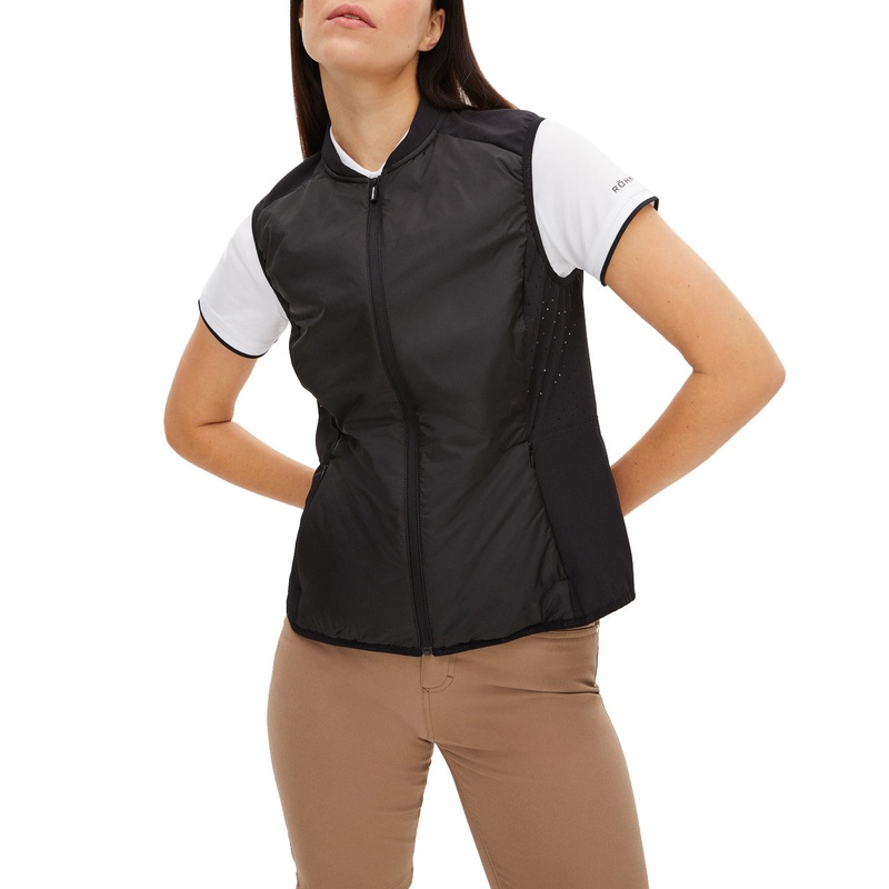 Rohnisch Women’s Pace Vest – Black