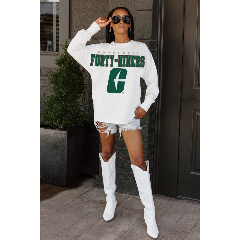 CHARLOTTE 49ERS Big Goals Oversized Pullover
