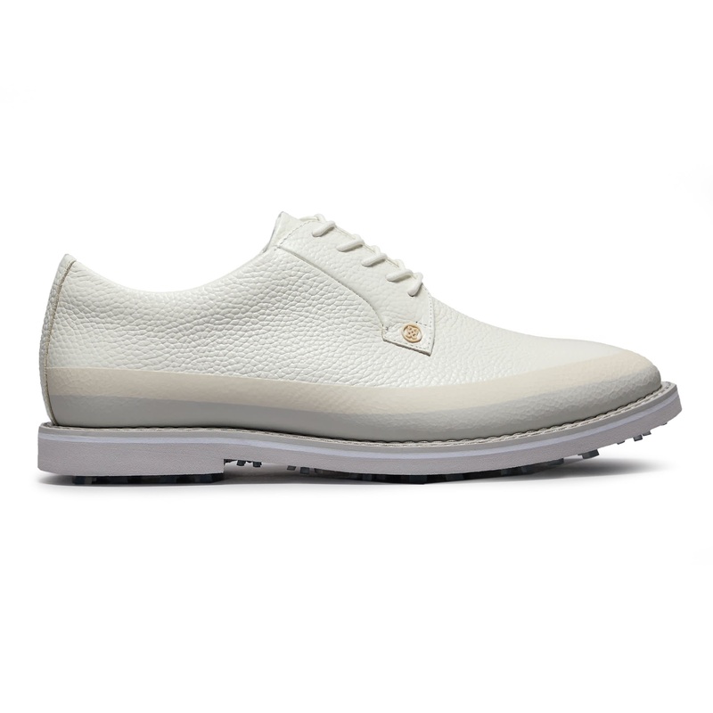 G/Fore Tuxedo Stripe Gallivanter Golf Shoes – Snow/Nimbus