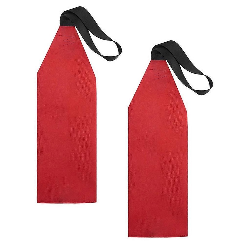 Outdoor Kayak Safety Warning Flags For Water Sports 36.5X11.5CM Durable Red Accessory 2Pack