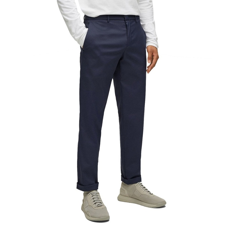 BOSS T Spectre Twill Slim Fit Pants – Dark Blue