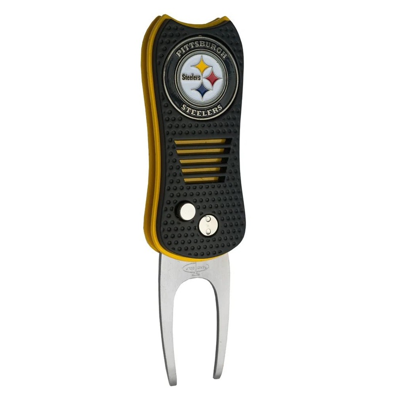 Team Golf NFL Switchblade Divot Tool – Pittsburgh Steelers