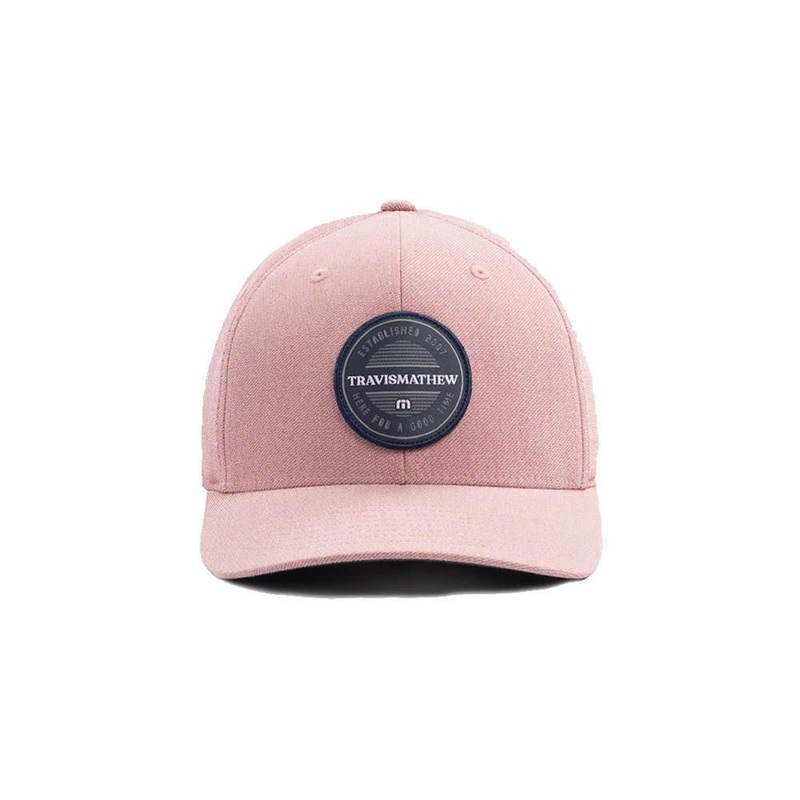 Travis Mathew Ten To Two Hat|Heather Ruby Wine|S/M|L/XL
