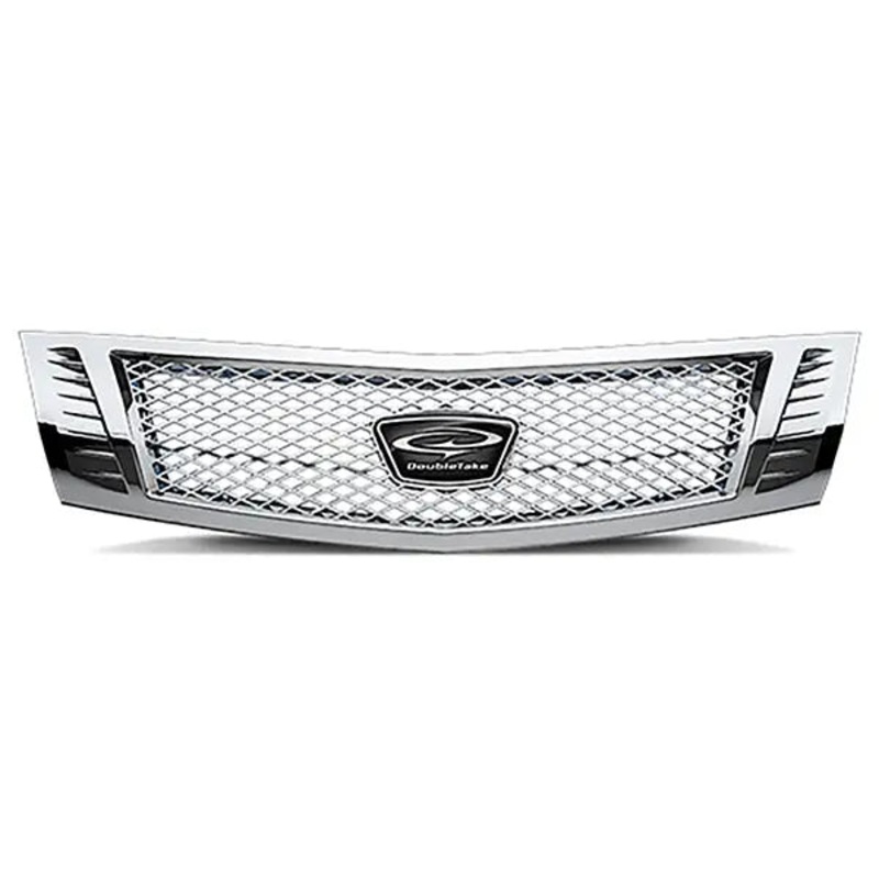 DoubleTake Grille, Phoenix Diamond, Chrome, E-Z-Go RXV, Yamaha Drive2