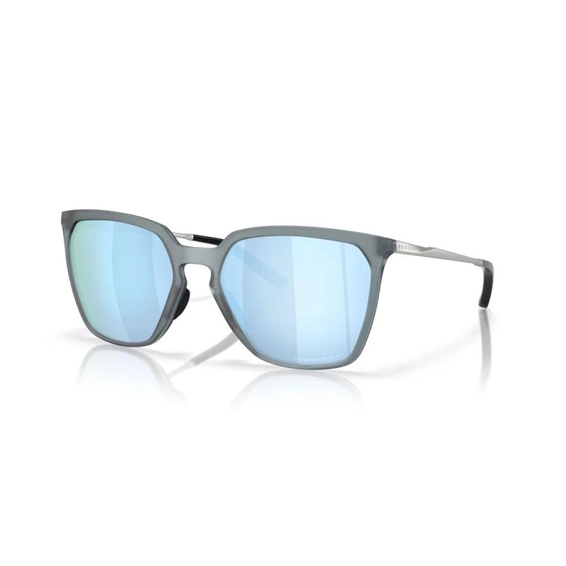 Oakley Women’s Sielo SQ Sunglasses – Matte Crystal Black/Prizm Deep Water Polarized