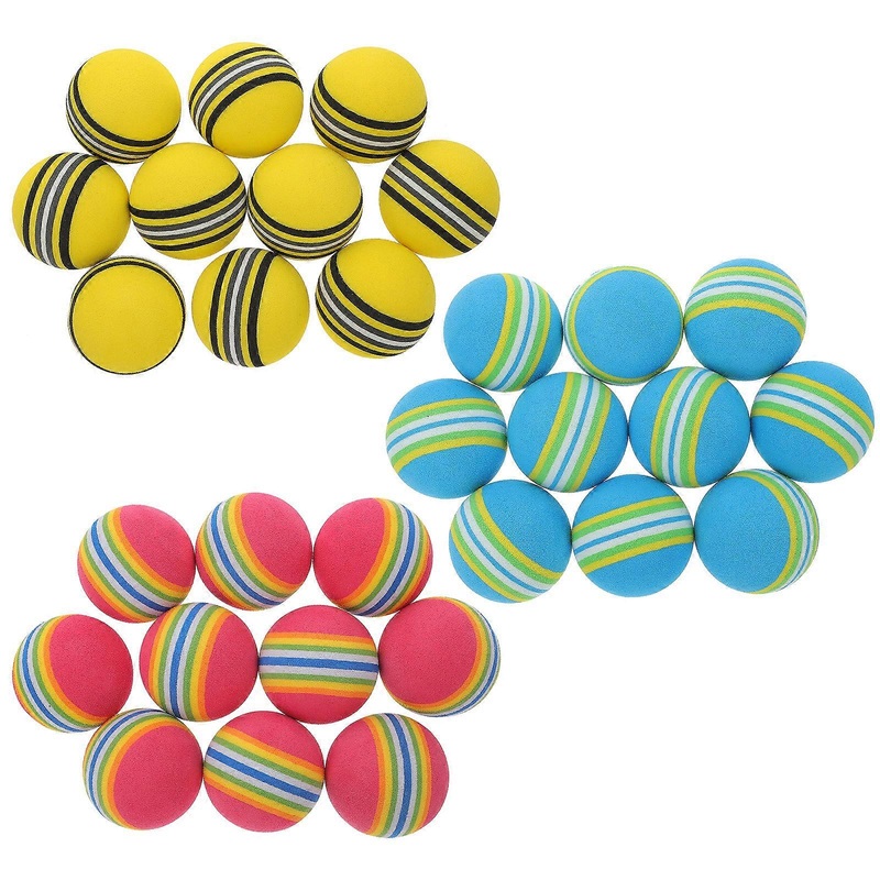 30 Pcs Indoor Golf Peppy Pet Foam Balls Kid Balls Balls Bulk Practice Balls Funny Balls