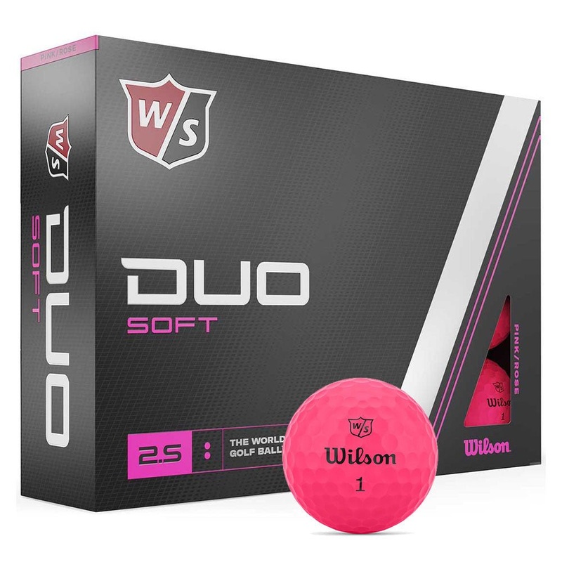 Wilson Duo Soft Golf Balls – Pink – 2023 – Prior Generation