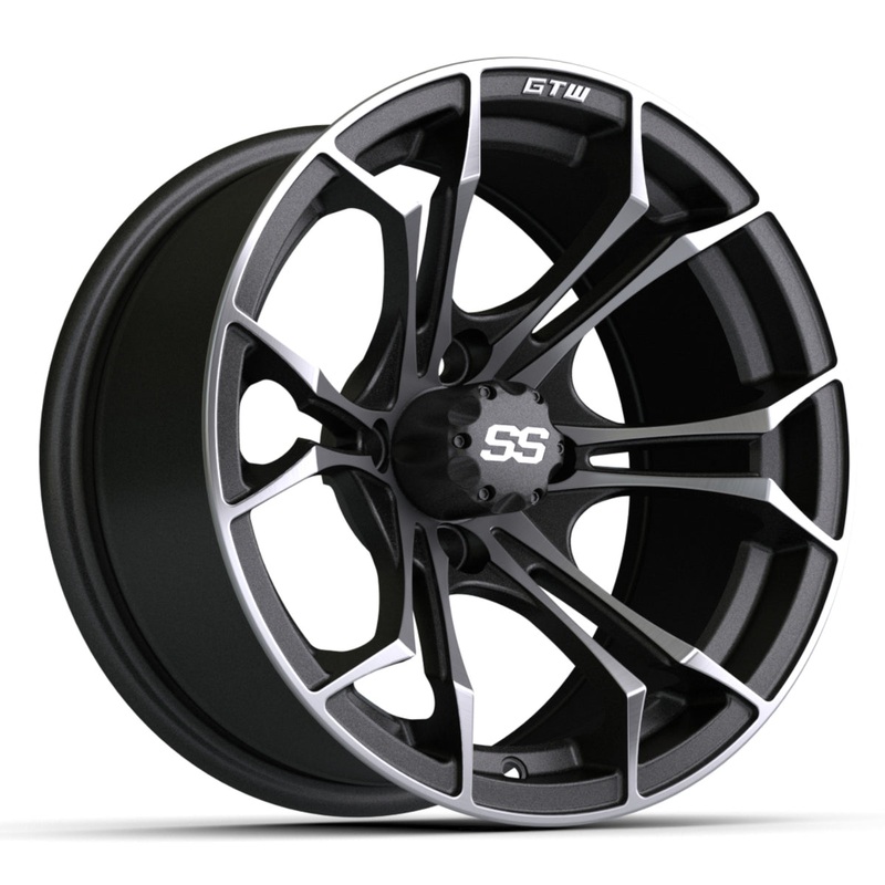 14 GTW Spyder Wheel  Matte Gray PN# 19-253