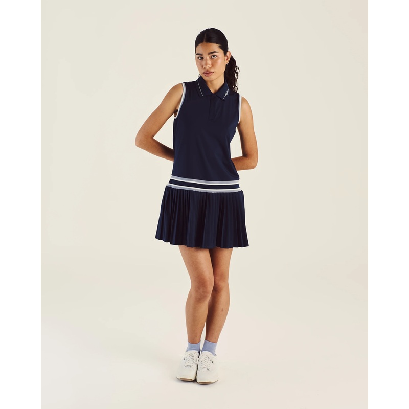 BELLA DRESS|Navy|Ivory|0|2|4|6