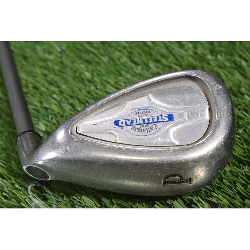 CALLAWAY STEELHEAD X-14 PITCHING WEDGE BIG BERTHA LIGHT FLEX GRAPHITE SHAFT