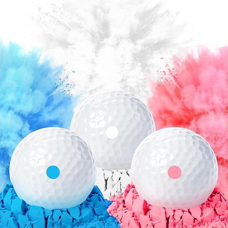 Gender Reveal Golf Balls Baby Gender Reveal Parties Exploding Golf Balls Set