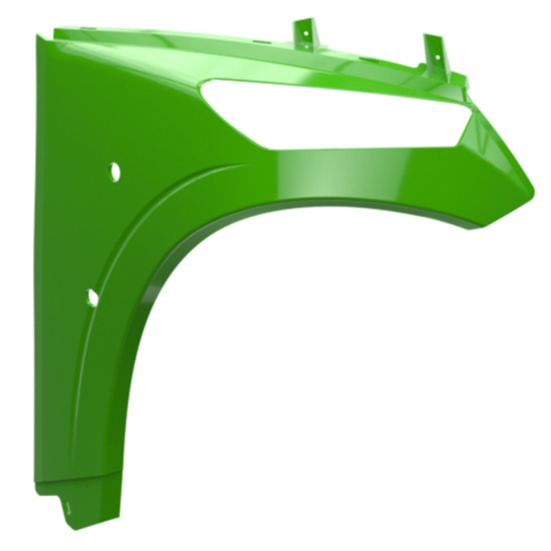 MadJax XSeries Storm Lime Green Passenger Side Fender Cowl PN# 05-227-GN06