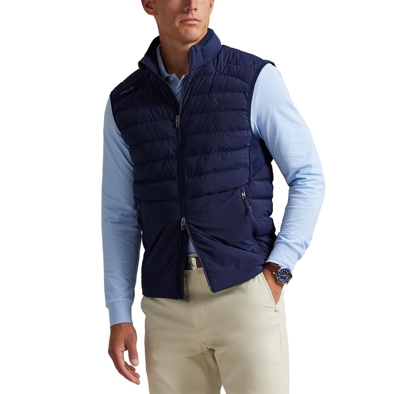 RLX Ralph Lauren Lightweight Performance Golf Gilet – Refined Navy