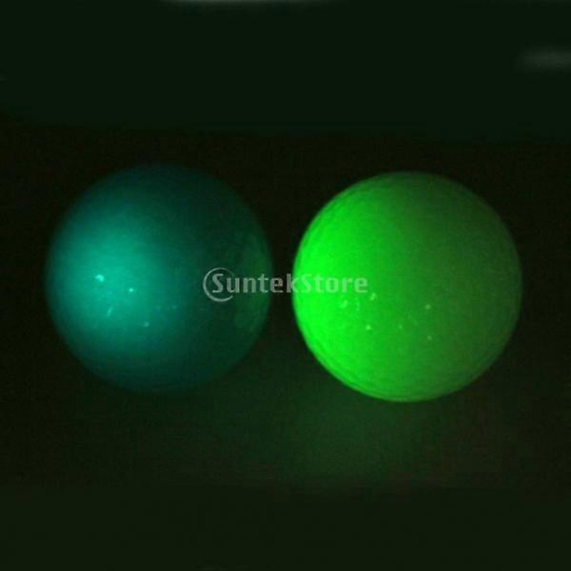 4x Golf Ball Practice Light Rubber Practice Ball Sport Leisure