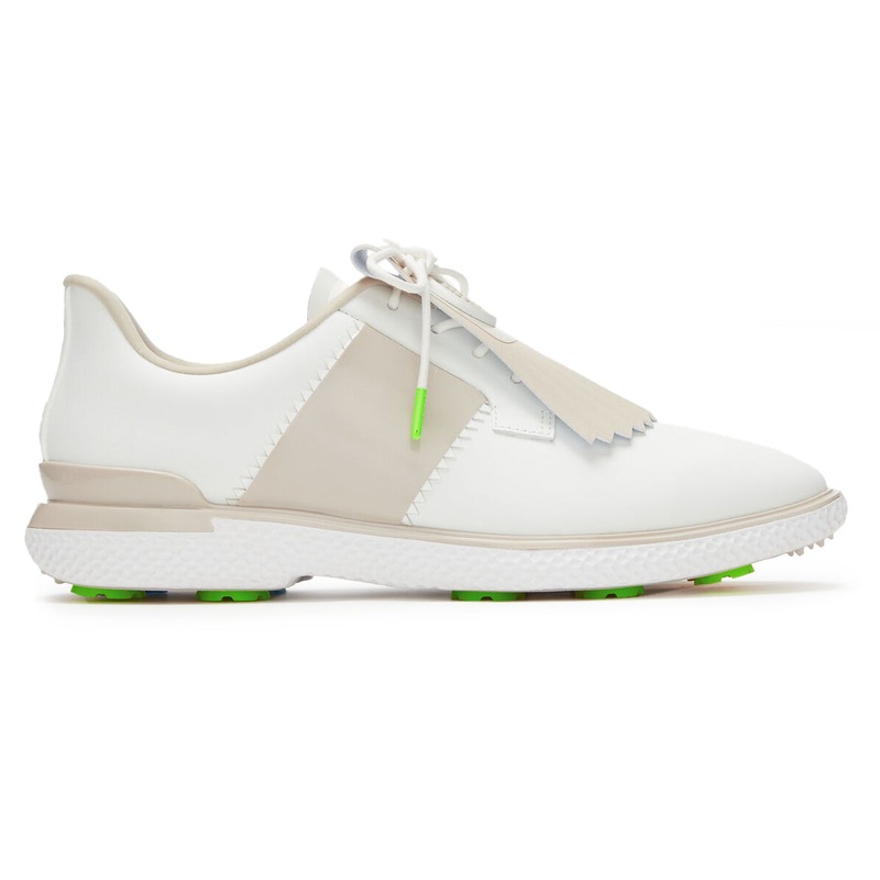 G/Fore Women’s Gallivan2r Side Stripe Golf Shoes – Snow/Stone