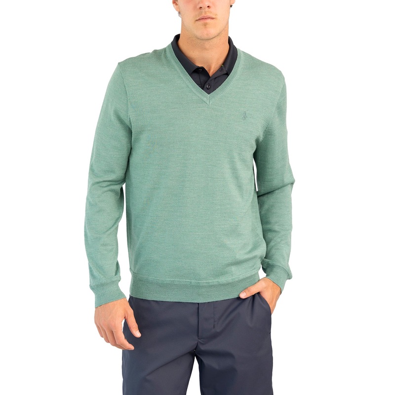 Polo Performance Ralph Lauren Performance V-Neck Sweater – Jersey Green