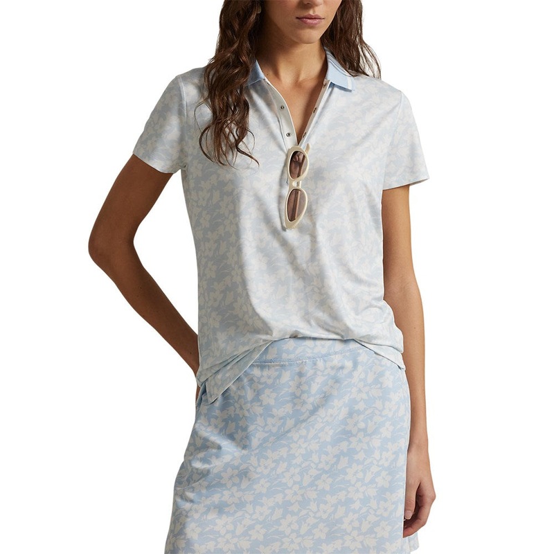 RLX Ralph Lauren Women’s Printed Airflow Polo Shirt – Cold Spring Floral