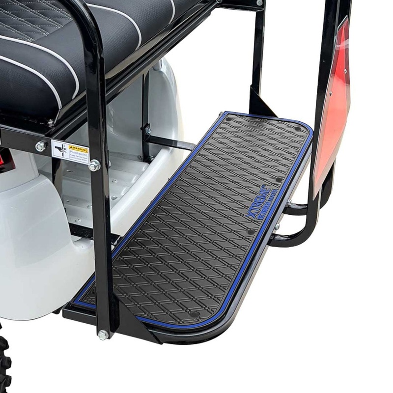 Xtreme Floor Mats for GTW Mach1 & Mach2 / MadJax Genesis 150 / RHOX Rear Seat Kits – Black/Blue PN# 03-198
