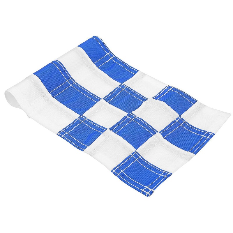 Checkered Golf Hole Pole Cup Flags Golf Backyard Practice Putting Green Flags Flagsticks