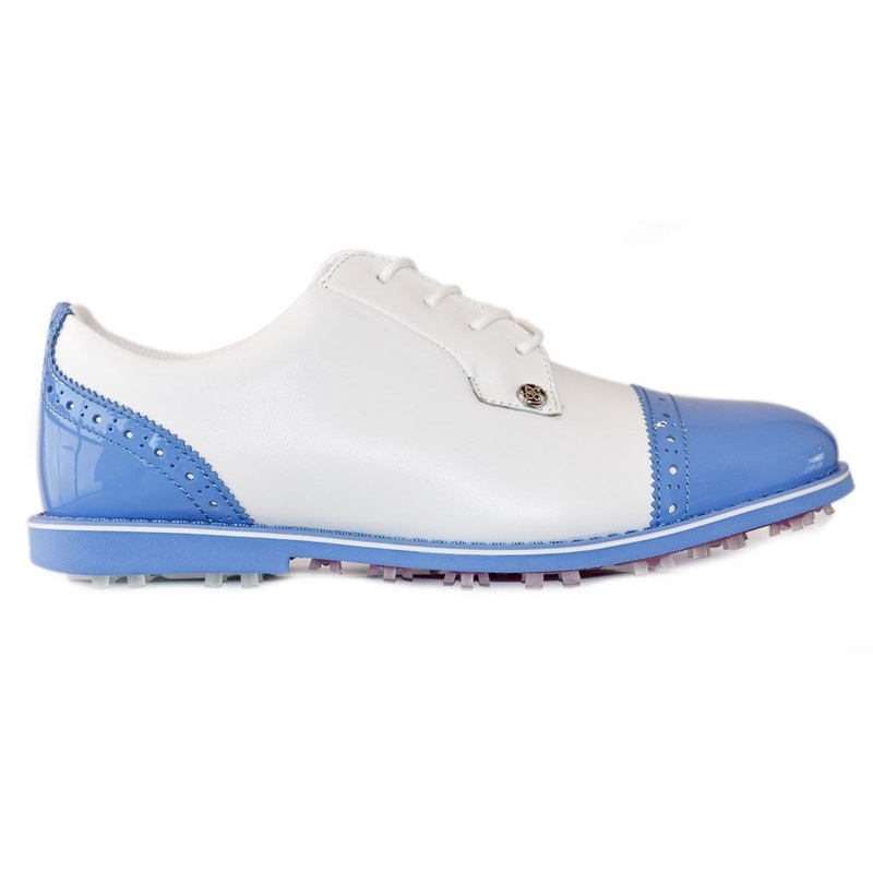 G/Fore Women’s Cap Toe Gallivanter Golf Shoes – Snow/Vista
