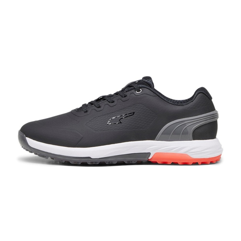 Puma Alphacat Nitro Golf Shoes – Puma Black/Quiet Shade/Red Blast