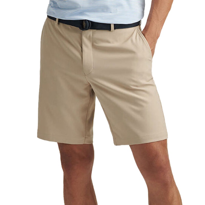 Peter Millar Salem Performance Golf Shorts – Khaki