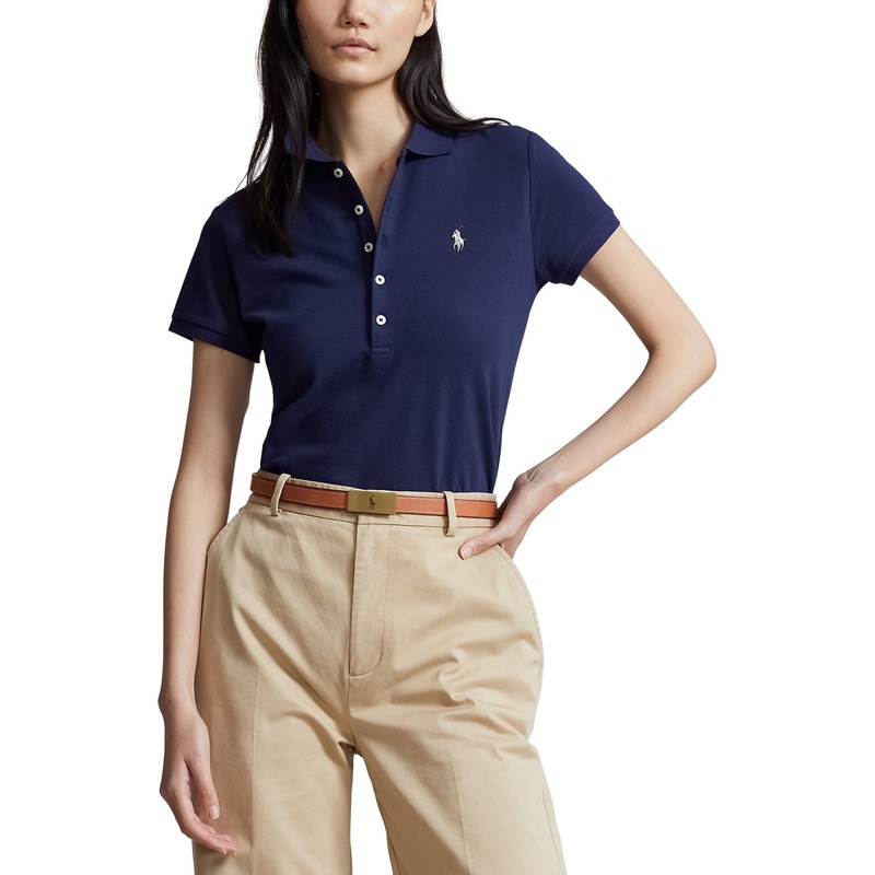 Polo Performance Ralph Lauren Women’s Cotton Tailored Fit Polo Shirt – French Navy